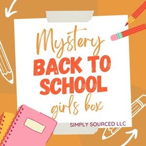 Mystery back to school girls bundle supply box